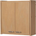 vidaXL Hoge kast 57x35x90 cm bewerkt hout betongrijs