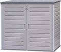 Negrari Pensile F760PAM in resina PVC Resistente all umidità Fornito in kit di montaggio Interni Esterni 59x21x59 cm Bianco